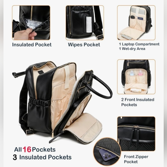 Diaper Backpack - Picture 4 of 6